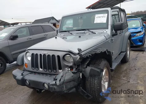2013 Jeep Wrangler Sport from USA, damaged, VIN 1C4AJWAG8DL614069